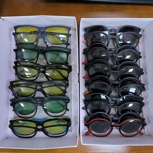 Siêu Giá Rẻ Hỗn Hợp Phong Cách Cổ Phiếu Mới Giải Phóng Mặt Bằng Các Loại Kính Khung Chất Lượng Cao Tr Khung Quang Học Kim Loại Clip Trên Kính Mát - Product Image 4