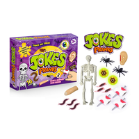 Fête des fous blague drôle blague jouets délicats 16 pièces caca gaz sac insecte blagues pratiques blague jouets pour enfants