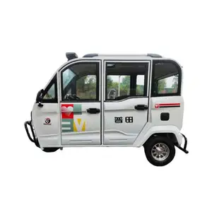 Dudu Driver Cabin Passenger Trade Dreiraf Golf Double Seat Adult Three Wheel Electric Tricycle