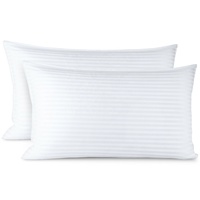 Oreillers de lit 50x70 Cm, hôtel de luxe ferme, taie d'oreiller en coton blanc, remplissage alternatif, oreiller d'hôtel pour dormir