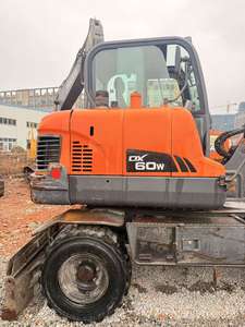 Excavadora de Ruedas Usada Doosan DX60, Mini Excavadora Usada Doosan EPA, Excavadora de Ruedas Usada de Segunda Mano DX60 - Product Image 5