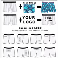 Caleçons Homme Personnalisés en Usine, Sous-vêtements Blancs Personnalisables, Boxers Homme Classiques Confortables en Coton, Bragas Para Hombres