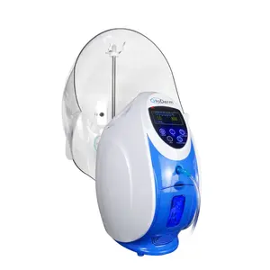 H Korea Gesicht Sauerstoff injektor LED-Therapie maske Dome Spa Salon Verwenden Sie Haut verjüngung O2toderm Hydro Oxygen Jet Peel Gesichts maschine