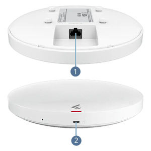 Point d'accès longue portée AP362 50085706 11ax de type intérieur, double fréquence 2+2, antenne intelligente - Product Image 3
