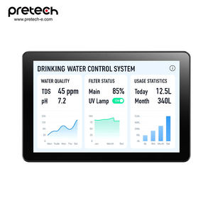 Panneau de commande tactile pour maison intelligente, 8 pouces, capteur de température et d'humidité, tablette Android murale sans batterie - Product Image 4