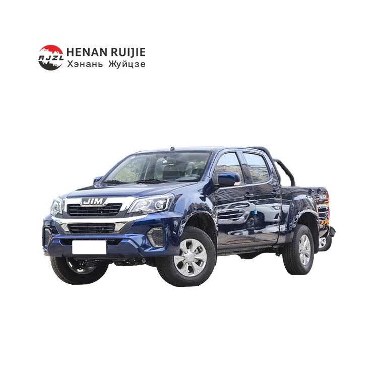 Giá rẻ 4x4 đôi cabin sử dụng xe bán tải Jim DIESEL 4WD 2WD ISUZU 4x2 4x4 ổ đĩa bánh xe Hướng dẫn sử dụng xe tải chở hàng ISUZU xe tải