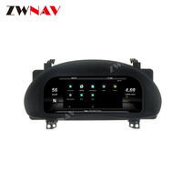 Panel de Instrumentos Digital LCD de 12.3 Pulgadas ZWNAV para Toyota Corolla 2014-2017, Reproductor Multimedia con Radio y Velocímetro para Android Auto