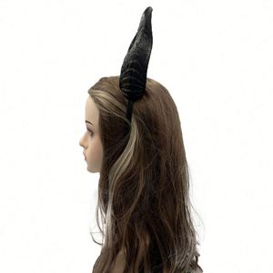 Tocado de bosque mágico de Halloween Wowei con diseño de <span class=keywords><strong>Maléfica</strong></span> para cosplay, accesorios de cine y escenario - Product Image 3