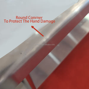 <span class=keywords><strong>Table</strong></span> de travail en acier inoxydable à 3 côtés pour hôtels, restaurants, cuisines commerciales, mobilier de cuisine, plan de travail de <span class=keywords><strong>chef</strong></span> avec drainage - Product Image 2