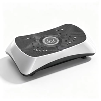 Plateforme vibrante électrique personnalisée pour la réduction de graisse, machine d'exercice à intensité réglable, plaque vibrante amincissante pour le fitness
