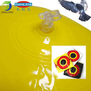 Globos Inflables Repelentes de <span class=keywords><strong>Palomas</strong></span>, Gorriones y <span class=keywords><strong>Cuervos</strong></span>, Globos con Ojos Aterradores para Proteger Cultivos, Piscinas y Jardines - Product Image 4