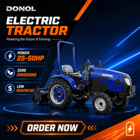 Trattore Elettrico a Batteria DONOL 50 HP 4WD con ROPS e Trasmissione a Ingranaggi per Alta Produttività in Applicazioni Agricole e Frutteti