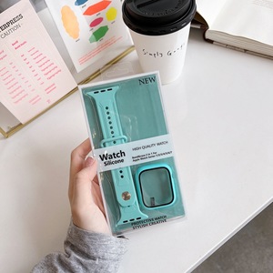 Bracelet de montre en silicone avec cadre d'écran de montre pour <span class=keywords><strong>Apple</strong></span> 49mm 44mm 45mm <span class=keywords><strong>Watch</strong></span> 10 Band - Product Image 3