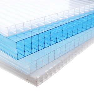 <span class=keywords><strong>แผ่น</strong></span>โพลีคาร์บอเนต Multiwall ขนาด10มม.-25มมสีน้ำตาล<span class=keywords><strong>ใส</strong></span>สีน้ำเงินป้องกันรังสียูวีสองด้านทนต่อสภาพอากาศเรือนกระจก<span class=keywords><strong>หลังคา</strong></span> - Product Image 3