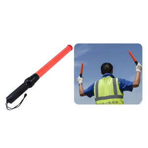 충전식 LED 교통 경고봉 비상 안전 신호등 도로 군중 통제 휴대용 교통 신호등 - Product Image 2