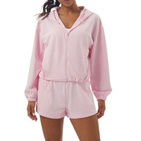 Sweat-shirt de sport unisexe à séchage rapide, respirant et extensible, pour l'entraînement, coupe ample, prêt à l'emploi, collection automne