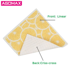 Gran oferta de paños de limpieza de cocina sostenibles a base de plantas que absorben aceite de celulosa biodegradable respetuoso con el medio ambiente - Product Image 3