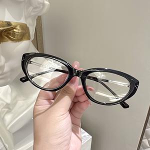 Monture de lunettes anti-lumière bleue œil de chat tendance en TR90, monture complète unisexe avec verres en acrylique, origine Danyang 210681 - Product Image 5