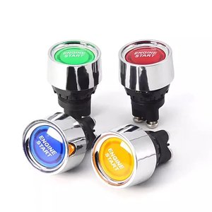 כפתור התנעת מנוע רכב 50A מתג ללא מפתח <span class=keywords><strong>DC</strong></span> 12V/24V מתג הצתה קטן - Product Image 1