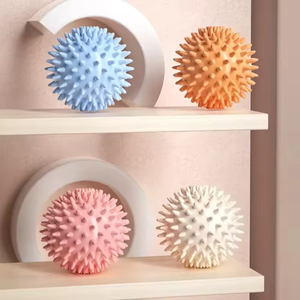 6cm PVC Spiky Sport Fitness Massagem Bola para Pé Pain Relief Fascite Plantar Neck <span class=keywords><strong>Muscle</strong></span> Relaxamento para a Prática de Yoga - Product Image 1