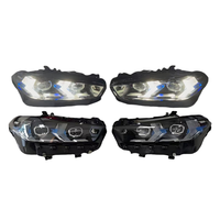 Phares LED de haute qualité pour BMW-X5-G05 LCi avec température de couleur de 6000k, feux antibrouillard avant et ensemble LED complet pour les modèles M4 et M3