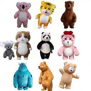 Costume gonflable géant de panda Mario ours polaire pour adulte, costume en peluche, mascotte, poupée, costume personnalisable - Product Image 3