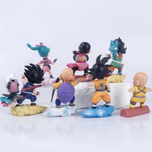 7 pièces/ensemble Anime Son Goku <span class=keywords><strong>Vegeta</strong></span> Broly <span class=keywords><strong>Majin</strong></span> Buu <span class=keywords><strong>DBZ</strong></span> Dragon PVC figurine - Product Image 5