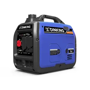 Dinking 3KW Generators Powerful Gasoline Portable Inverter Safe Electricity Quiet Type Petrol RV Generator, DK3300i