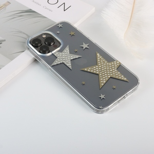 Tùy Chỉnh UV In Pha Lê Pro Max 15 Trường Hợp Đối Với <span class=keywords><strong>iPhone</strong></span> Điện Thoại Cover Quay Lại Pha Lê Rhinestone Inlay PC Trường Hợp - Product Image 6