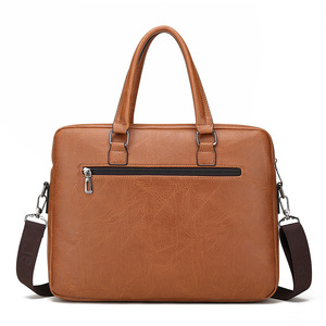 Nouveau Sac à Main <span class=keywords><strong>Homme</strong></span> en Cuir PU 2025 Grande Capacité, <span class=keywords><strong>Serviette</strong></span> d'Affaires pour Ordinateur, Sacoche Bandoulière pour Hommes - Product Image 6
