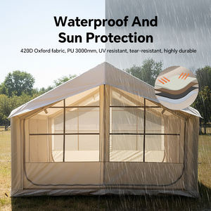 HOMFUL Maßgefertigtes Großes Wasserdichtes Aufblasbares Haus-Luftzelt für Mehrere Personen Outdoor-Campingzelt - Product Image 2