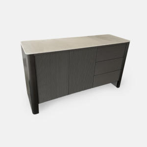 أثاث غرفة المعيشة الراقية المخصصة للمطاعم بتصميم أنيق جديد خزانة بار لتخزين النبيذ ومدخل تخزين الطعام - Product Image 2