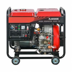 Tengka 8.5kW 8.5kVA for Engine 15L Fuel Tank <b>12V</b> <b>DC</b> Electric Start Portable Diesel Welding Generator Open Frame 1 Year - Product Image 5