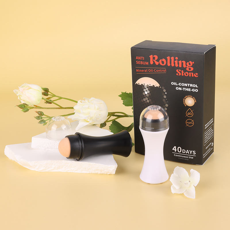 Mini Volcanic Oil Control Roller Reusable Facial Skin Care Tool Facial Oil Control Absorbing Volcanic Stone Ball Makeup Tools 