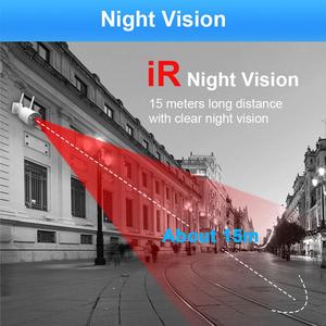 4MP 4CH 6CH 8CH an ninh Hệ thống <span class=keywords><strong>camera</strong></span> cho ngoài trời nhà thông minh không dây IP CCTV với tầm nhìn ban đêm & panel năng lượng mặt trời Pin điện - Product Image 6