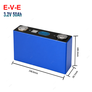 原装 EV E 50Ah LFP 方形电池芯 3.2V LiFePO4 可充电 5000+ 次循环 长寿命 LFP 电池 - Product Image 1