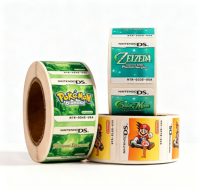 Autocollants personnalisés pour collations, étiquettes adhésives imperméables avec logo, autocollants personnalisés pour sceller les bouteilles de noix et de fruits secs