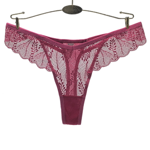 Culotte <span class=keywords><strong>string</strong></span> sexy pour femme, taille basse, en dentelle tricotée, nylon doux, extensible, respirant, <span class=keywords><strong>invisible</strong></span>, confortable, pour usage quotidien - Product Image 6