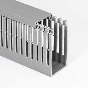 80*50 Customizable Size PVC <strong>Cable</strong> <strong>Trunking</strong> Tray for Electrical Wiring Management With <strong>Flame</strong> <strong>Retardant</strong> Protective Cover - Product Image 4