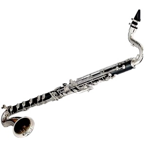 <span class=keywords><strong>Clarinetto</strong></span> Basso <span class=keywords><strong>in</strong></span> Bakelite per Strumenti a Fiato, <span class=keywords><strong>in</strong></span> Si Bemolle, Adatto per Studenti Principianti e Bande di Adulti - Product Image 1