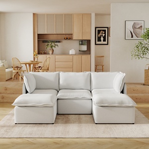 Canapé modulaire sectionnel ATUNUS, canapé en forme de L, canapé modulaire moelleux, canapé pour appartement, hôtel, meubles, ensemble de canapés sectionnels - Product Image 1
