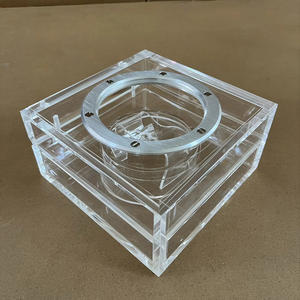 Factory Direct Custom Transparency Luxury Watch Box Set Transparent watch <b>display</b> <b>case</b> High-End Brand Watch <b>Case</b>&Gift box - Product Image 3