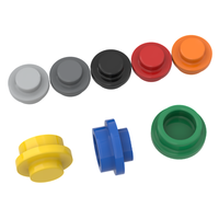 Compatible 6141 50g Environ 467 pièces 1x1 Dot Round Building Blocks DIY Children's Toy MOC Mold Parts