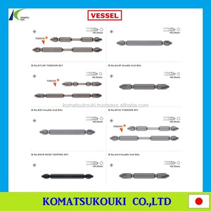and Low-cost Industrial Grade Japan VESSEL Steel Handle Threaded Bits for <b>Screwdriver</b> - Product Image 4