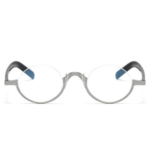 <span class=keywords><strong>Lunettes</strong></span> <span class=keywords><strong>rondes</strong></span> en acétate <span class=keywords><strong>Lennon</strong></span> pour hommes et femmes, faites à la main, super légères, petite monture, style rétro, pour haute myopie, semi-cerclées - Product Image 6