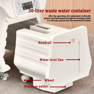 Japanse Head Spa Draagbare Schoonheidssalon Hoofd Spa Apparatuur Salon Shampoo Gootsteen Massage Draagbare Shampoo Wastafel - Product Image 5