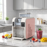 Machine à smoothies glacés en plastique style Bingsu/Kakigori personnalisée, usine OEM/ODM, machine à cocktails entièrement automatique rapide en 60 secondes pour bars et hôtels