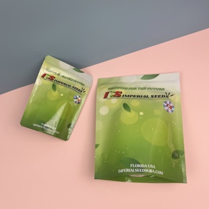 Sacchetto biodegradabile stampato all'ingrosso sacchetto di plastica di frutta vegetale sacchetto di semi di agricoltura semi di imballaggio sacchetti - Product Image 3