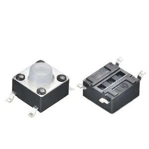 micro switch 6X6 4 pin tact switch smd tact switch silicone button