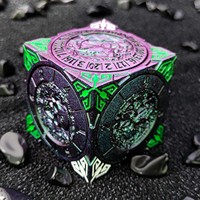 Ensemble de dés en métal de style vintage à succès, dés multifonctionnels à gravures thématiques pour les joueurs de RPG et les collectionneurs